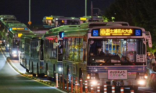 各種イベントのお客様輸送