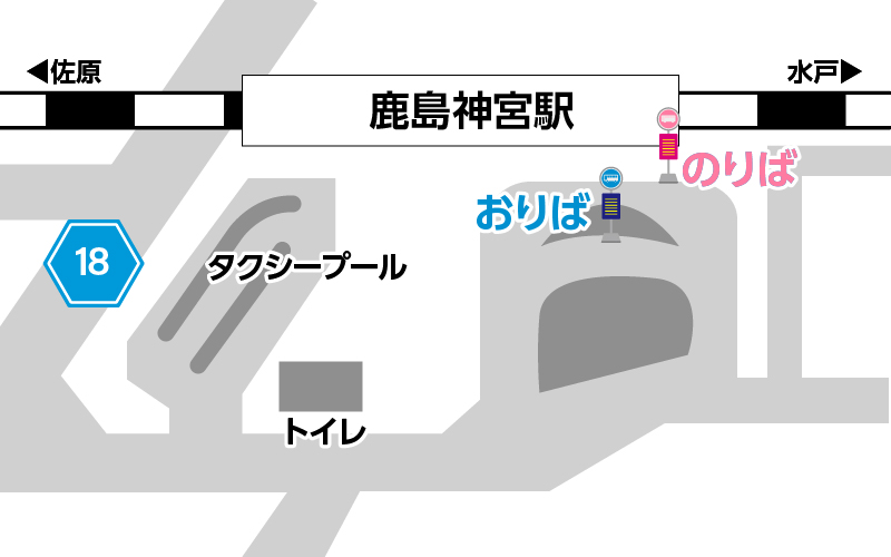停留所マップ